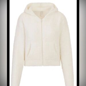 Skims Sherpa Hooded Teddy Jacket Size S/M